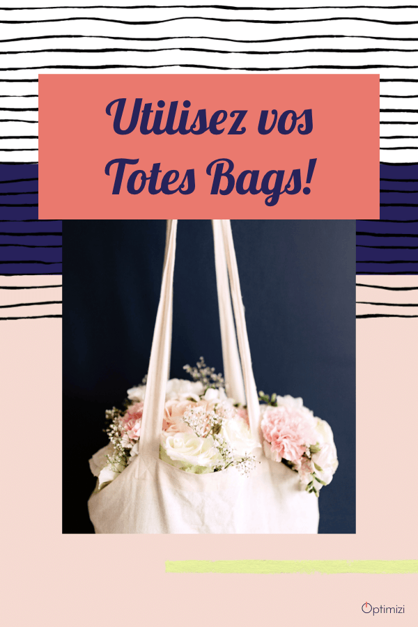 Vos dressings possèdent au moins un joli tote bag. Mais pourquoi ne les utilise-t-on pas plus? j'ai la solution.