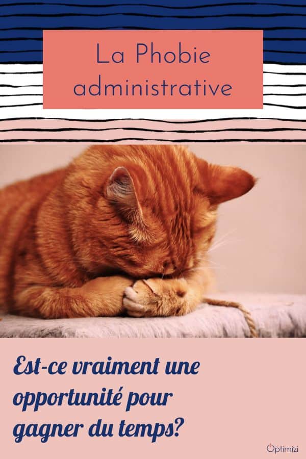 Si la phobie administrative existe vraiment, est ce une menace ou une réelle opportunité pour gagner du temps? Elle n'a pas que des avantages.