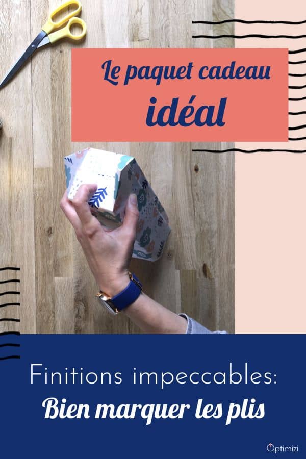 Un paquet cadeau idéal a des finitions impeccables